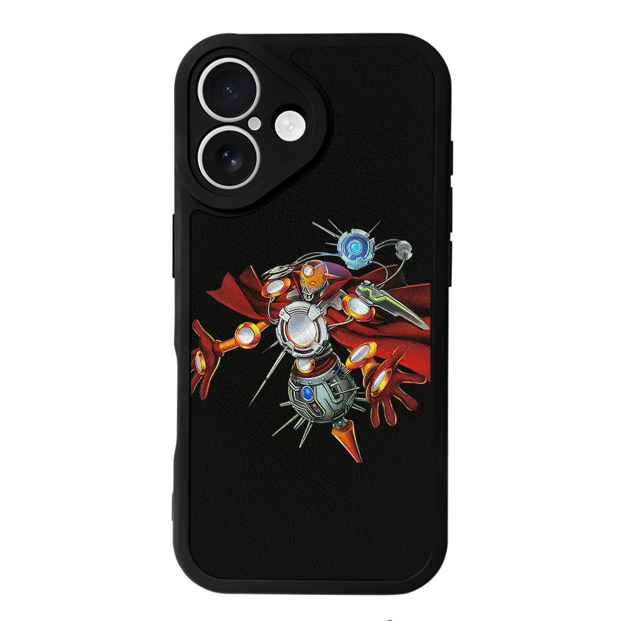 遊☆戯☆王 Yu-Gi-Oh! 【iPhone 16シリーズ対応】シリコンスマホケース（レザー調） 材質：シリコン